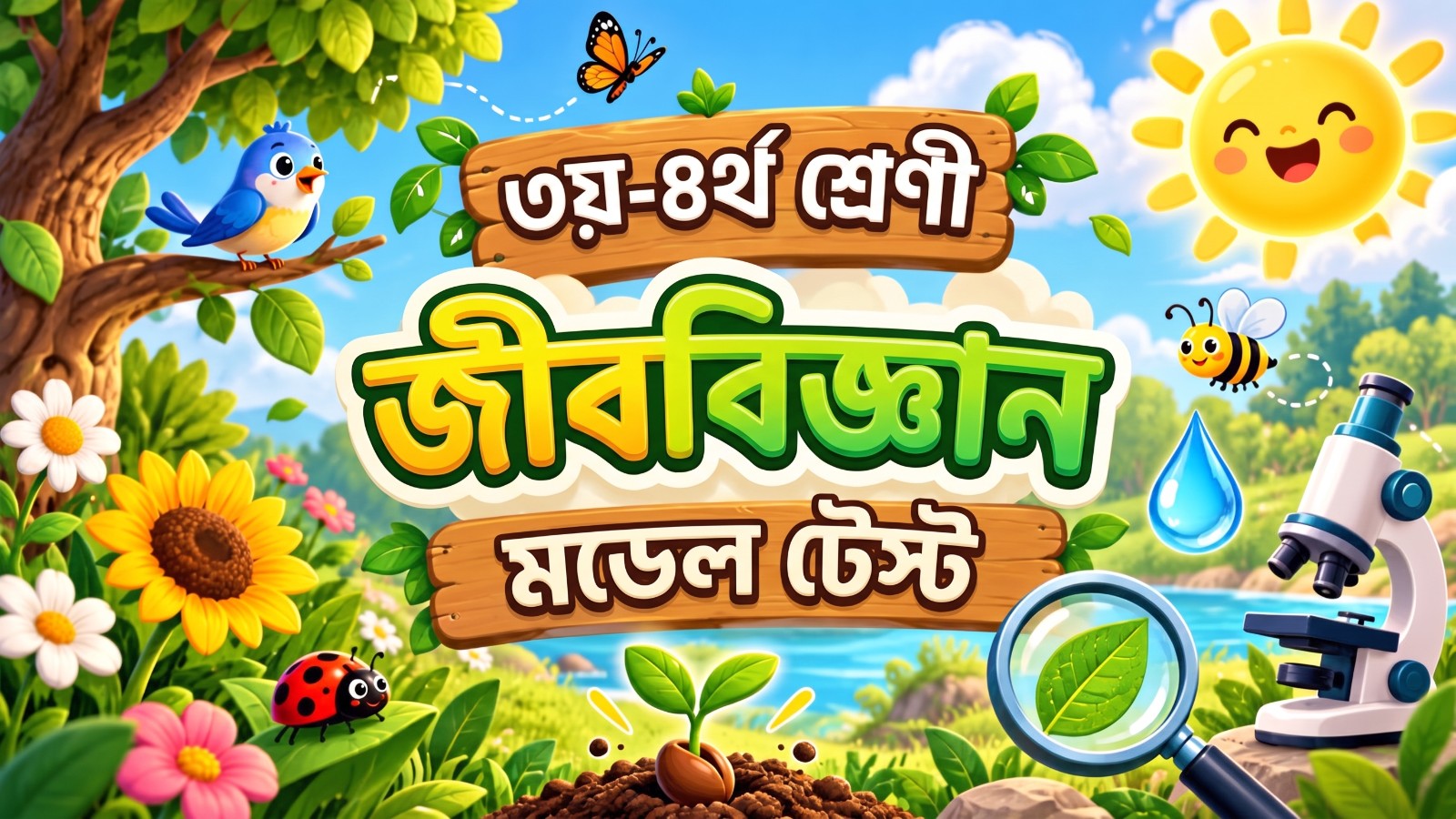 বিভাগ ১ জীববিজ্ঞান অনুশীলন পরীক্ষা ১