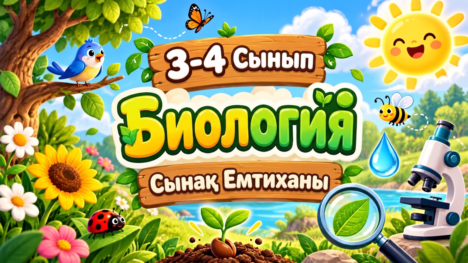 1-санат Биологиядан сынақ емтиханы 1