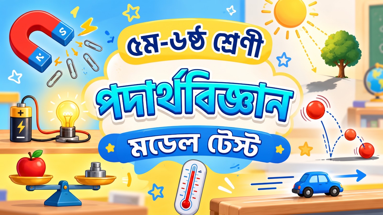 বিভাগ ২ পদার্থবিজ্ঞান মক টেস্ট ১