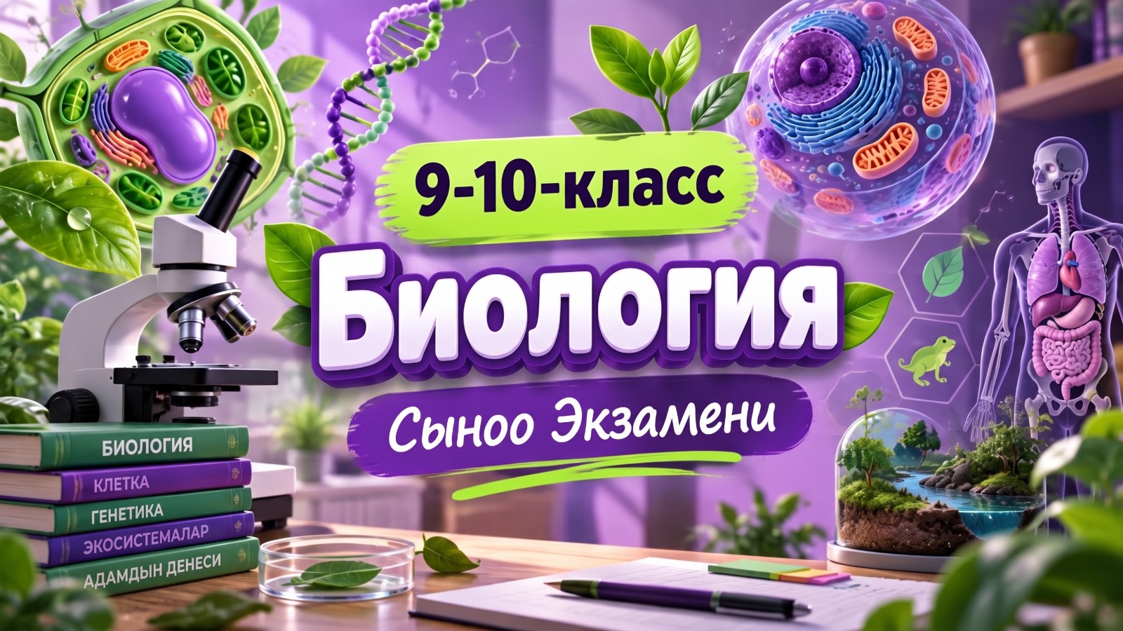 4-категория Биология Сыноо Сынагы 1