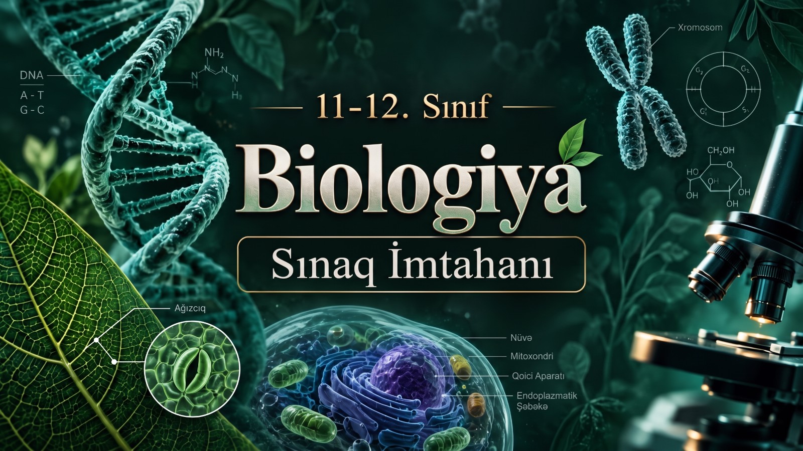 Kateqoriya 5 Biologiya Sınaq İmtahanı 1