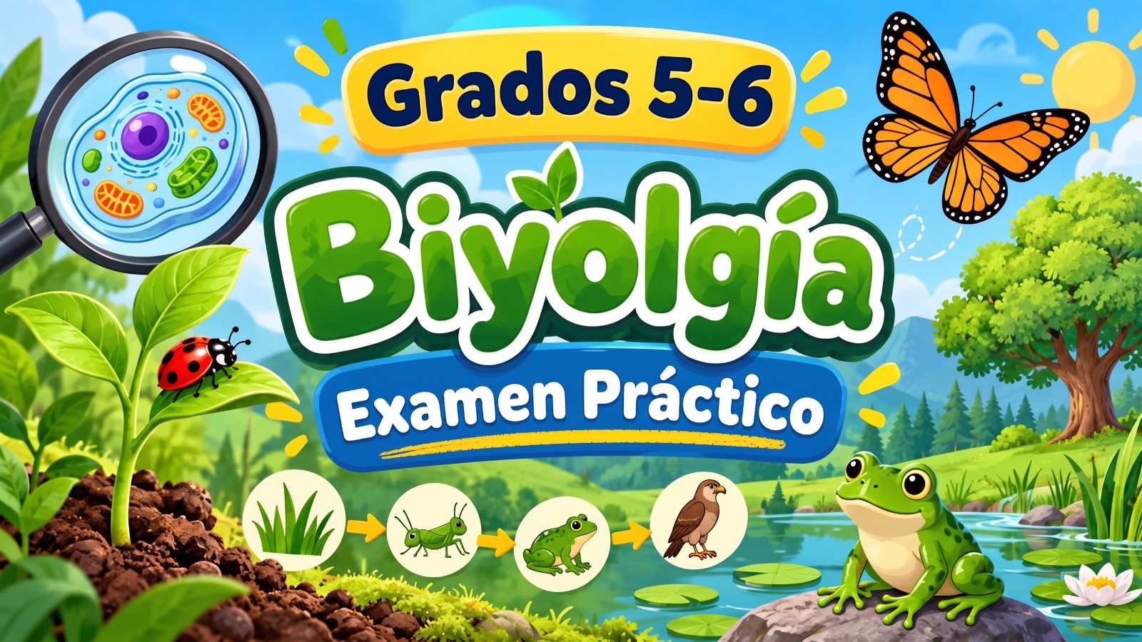 Categoría 2 Biología Examen de Práctica 1
