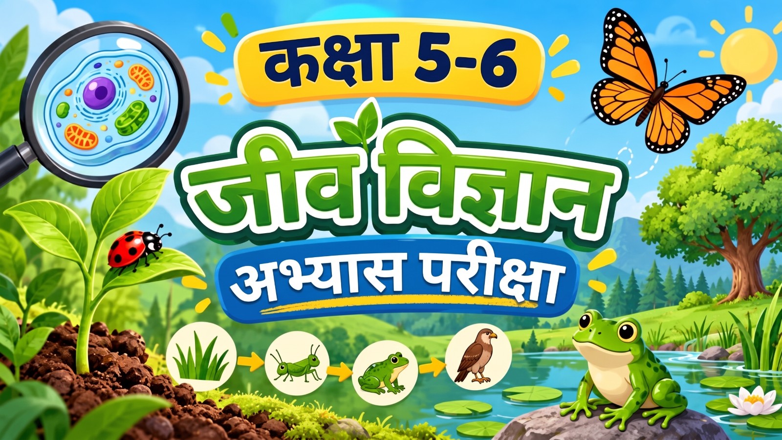 श्रेणी 2 जीव विज्ञान अभ्यास परीक्षा 1