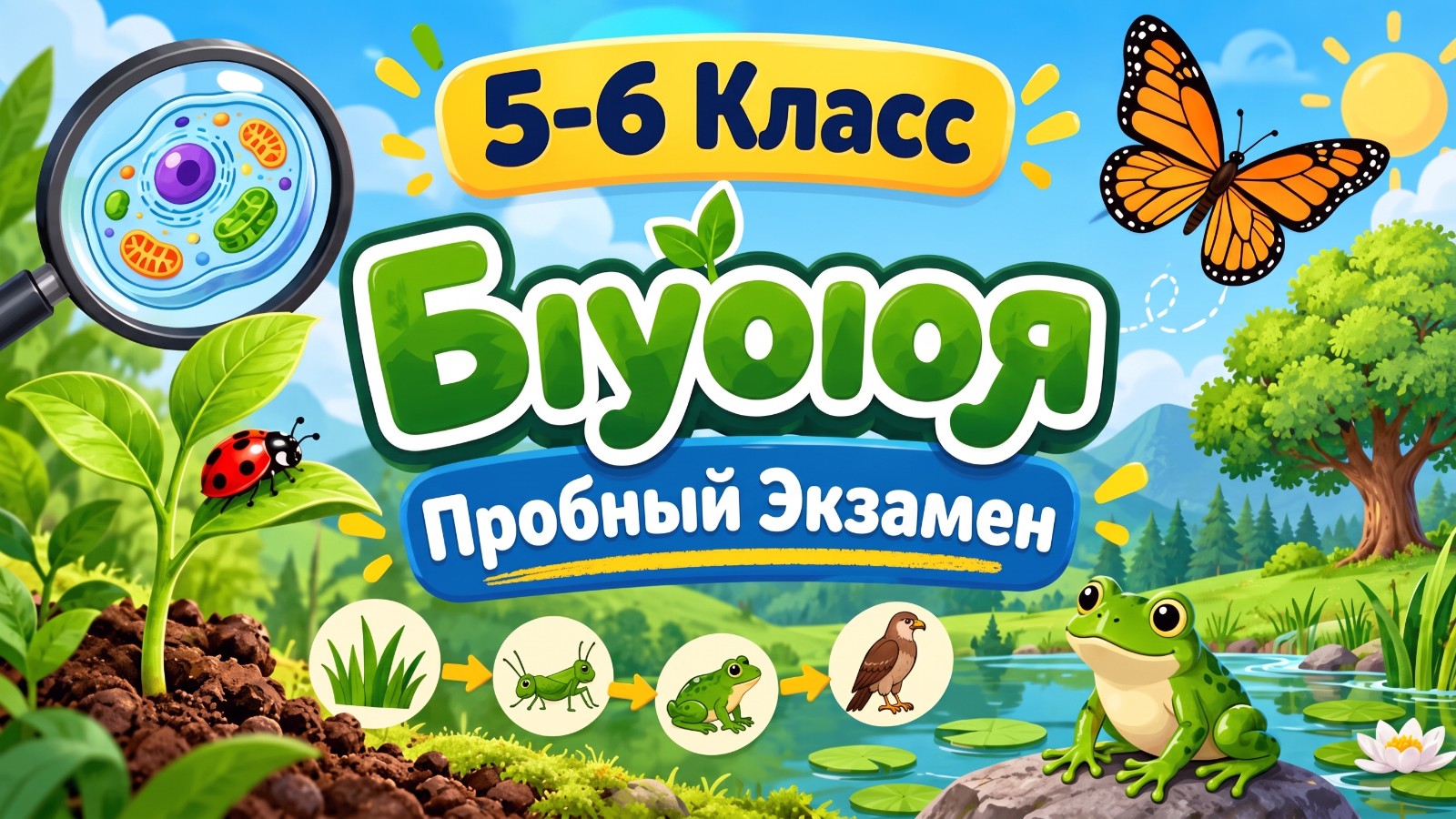 Категория 2 Биология Пробный Экзамен 1