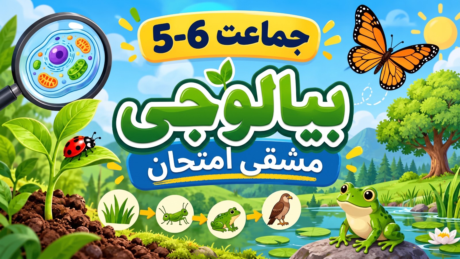 زمرہ 2 حیاتیات مشقی امتحان 1